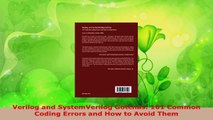 Download  Verilog and SystemVerilog Gotchas 101 Common Coding Errors and How to Avoid Them PDF Online