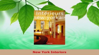 Read  New York Interiors EBooks Online