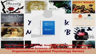 PDF Download  The Handbook of Work Analysis Methods Systems Applications and Science of Work PDF Online