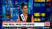 Miss Universe 2015 Pia Alonzo Wurtzbach on CNN with Don Lemon