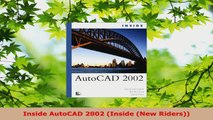 PDF Download  Inside AutoCAD 2002 Inside New Riders PDF Full Ebook