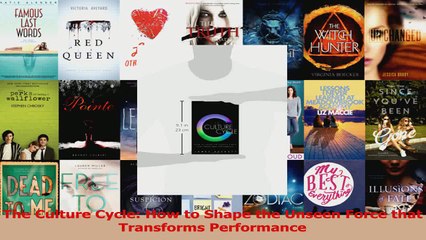 PDF Download  The Culture Cycle How to Shape the Unseen Force that Transforms Performance Download Online
