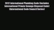 2012 International Plumbing Code (Includes International Private Sewage Disposal Code) (International