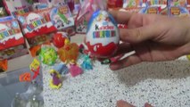 8 Kinder Surprise Unboxing for Opening and fixing toys together Disney Caracters Animals and more