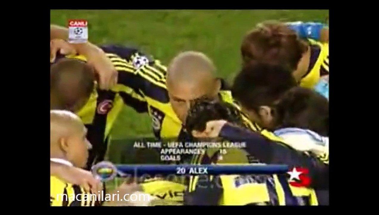 12.12.2007 - 2007-2008 Champions League Group G Matchday 6 Fenerbahçe 3-1 CSKA Moscow