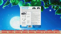 Download  Volkswagen Passat B5 Service Manual 1998 1999 2000 2001 2002 2003 2004 2005 2 VOLUME Ebook Free