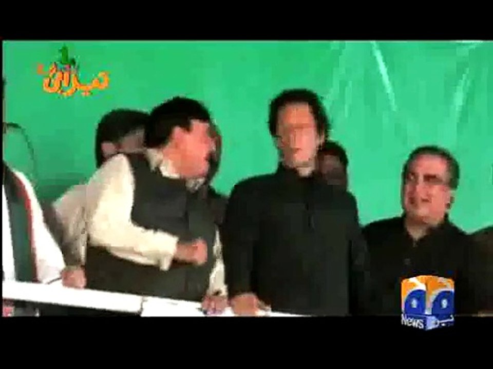 Funny tezabi totay Javed Hashmi and Imran khan mediatrack Pakistan