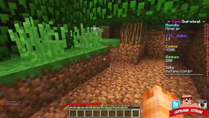 MINECRAFT Sobrevivência com Inscritos #03 Construindo Minha Base!!