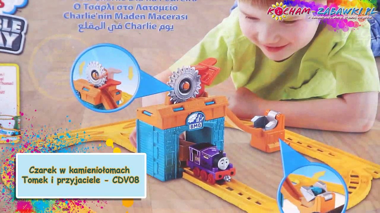 Fisher-Price - Thomas & Friends - Charlie’s Day at the Quarry / Czarek w Kamieniołomach - CDV08 - Recenzja