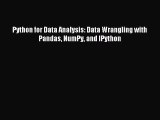 Python for Data Analysis: Data Wrangling with Pandas NumPy and IPython [PDF] Online