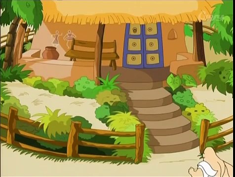 The Lazy Brahmin - Grandma Stories - Hindi Animated Stories For Kids (1)