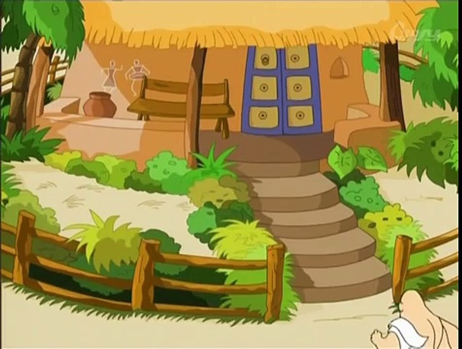 The Lazy Brahmin - Grandma Stories - Hindi Animated Stories For Kids (1)