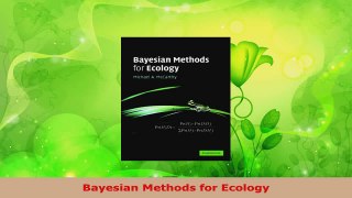 Read  Bayesian Methods for Ecology Ebook Free