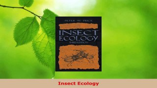 Download  Insect Ecology PDF Online