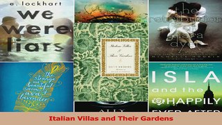 Read  Italian Villas and Their Gardens Ebook Free