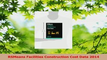 Read  RSMeans Facilities Construction Cost Data 2014 PDF Free