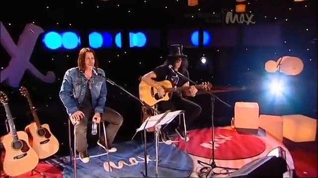 Civil War - Slash & Myles Kennedy - Rare Acoustic - MAX Sessions 2010 - Best Quality 480p