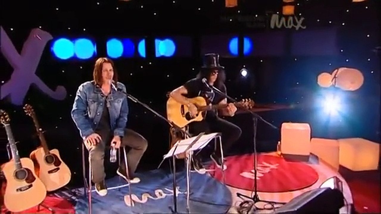 Civil War - Slash & Myles Kennedy - Rare Acoustic - MAX Sessions 2010 - Best Quality 480p