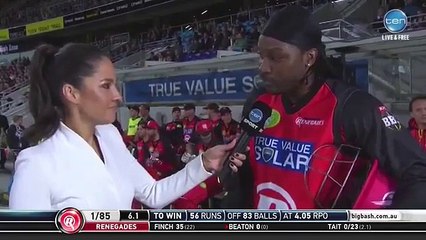 خاتون صحافی سے نا مناسب گفتگو' کرس گیل سخت تنقید کا نشانہ بن گئے