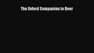 The Oxford Companion to Beer [PDF] Full Ebook