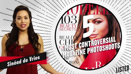 5 Controversial Magazine Photo Shoots of 2015