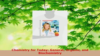 PDF Download  Chemistry for Today General Organic and Biochemistry Download Online