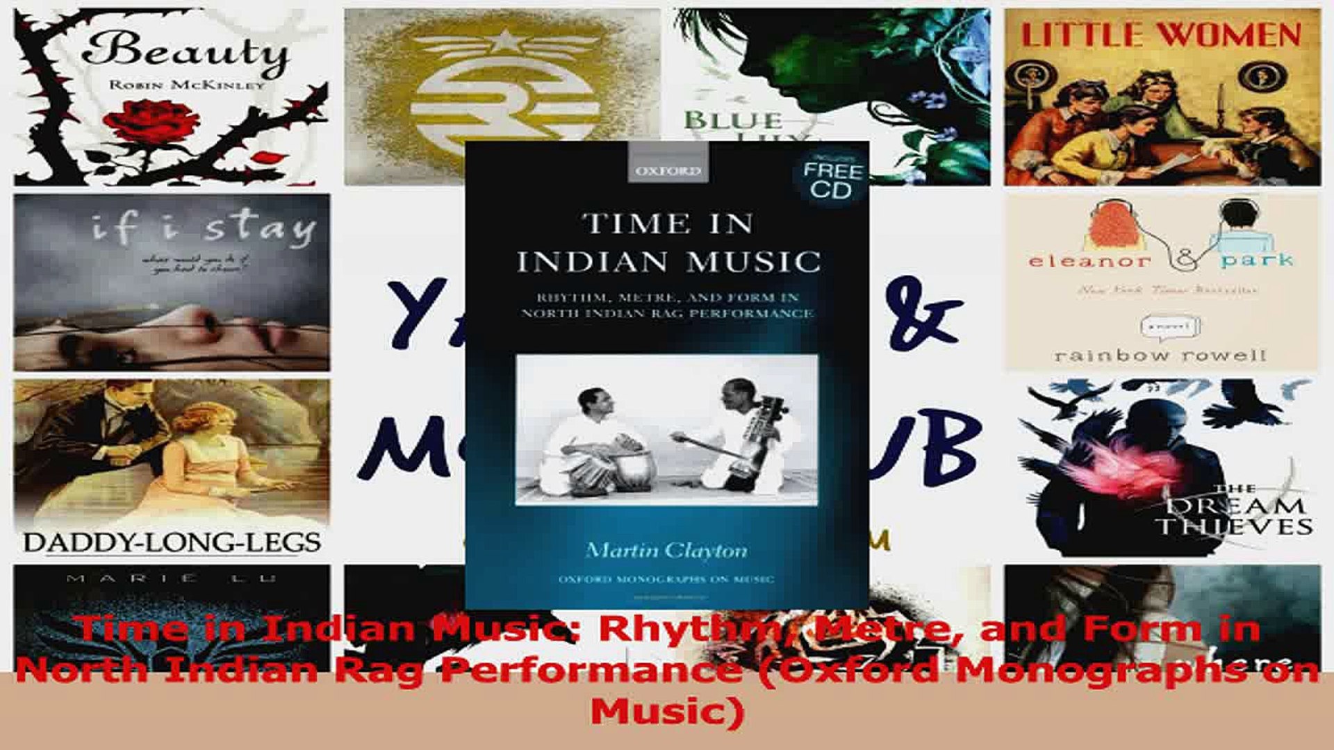PDF Download  Time in Indian Music Rhythm Metre and Form in North Indian Rag Performance Oxford PDF 