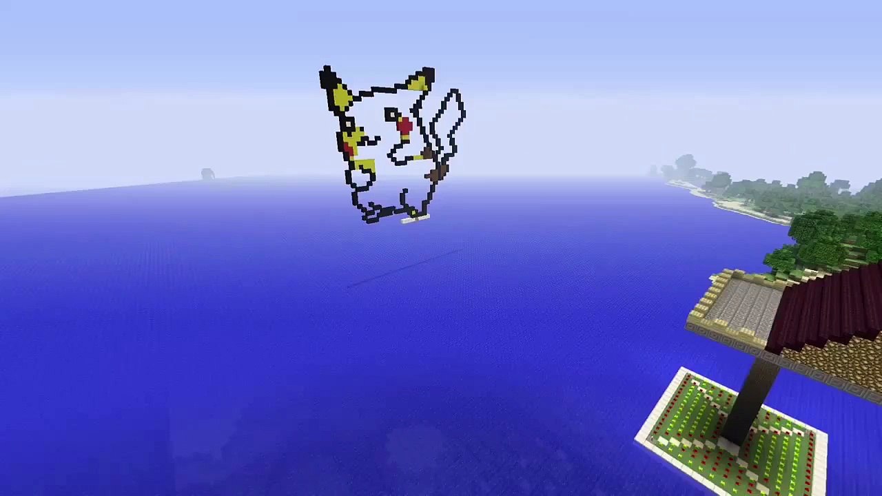 Pikachu Creation - MineCraft 2016