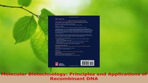 PDF Download  Molecular Biotechnology Principles and Applications of Recombinant DNA Read Online