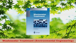 PDF Download  Wastewater Treatment Environmental Engineering Download Online