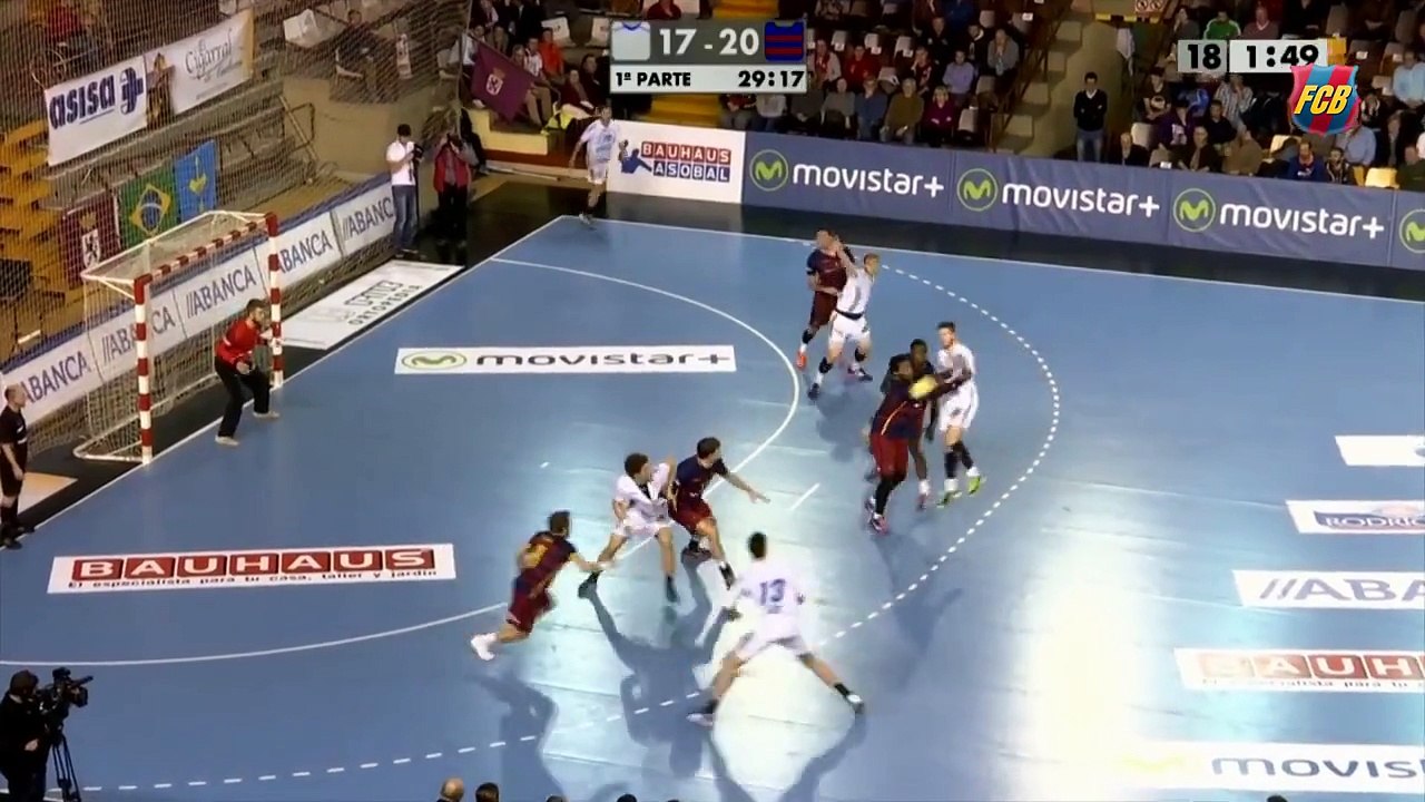[HIGHLIGHTS] HANDBALL (Asobal): Abanca Ademar-FC Barcelona Lassa (33-37)