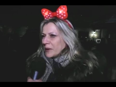 Napoli - Capodanno, 200mila in Piazza del Plebiscito (01.01.16)