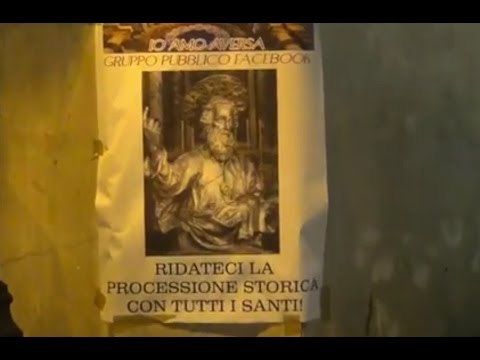 Aversa (CE) - Processione San Paolo, successo della raccolta firme (30.12.15)