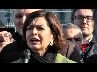 Napoli - La Boldrini in visita a Scampia -live- (30.12.15)