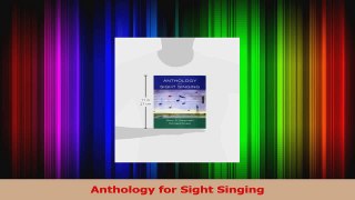 PDF Download  Anthology for Sight Singing PDF Full Ebook