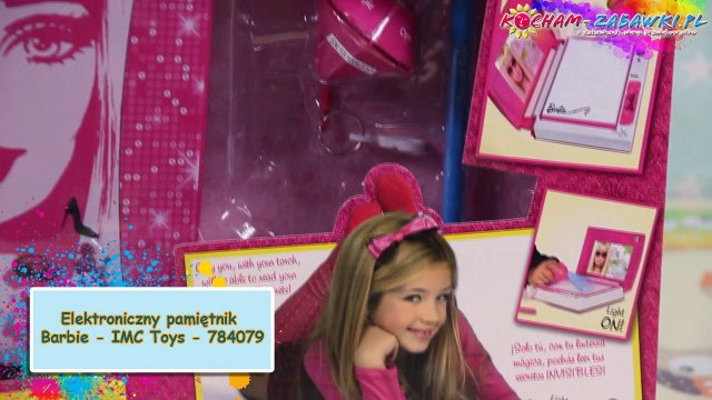 Barbie Electronic Secret Diary / Elektroniczny Pamiętnik Barbie - IMC Toys - 784079 - Recenzja