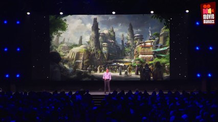 Star Wars Land Announcement @ D23 Expo
