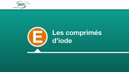 Parlons sûreté nucléaire et radioprotection : les comprimés d'iode
