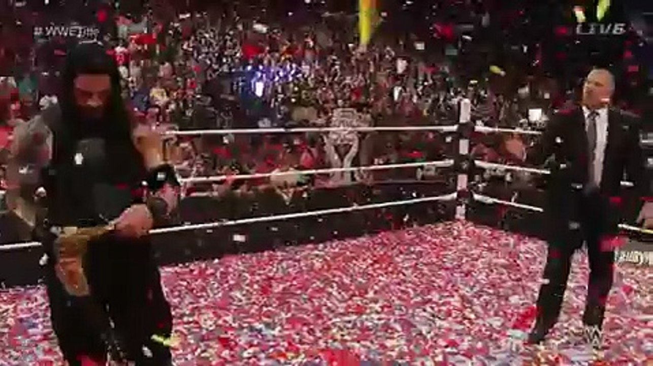 Roman Reigns attack on Triple H - All About WWE