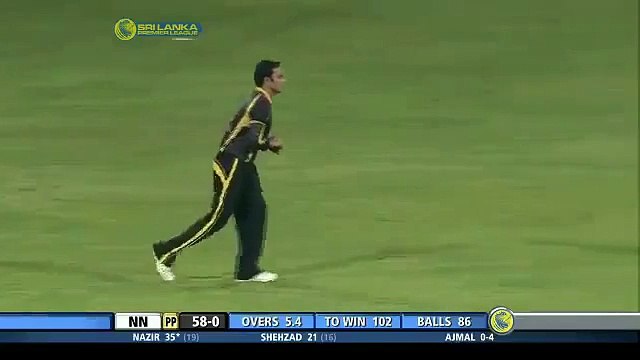Imran Nazir vs Saeed Ajmal - Amazing six