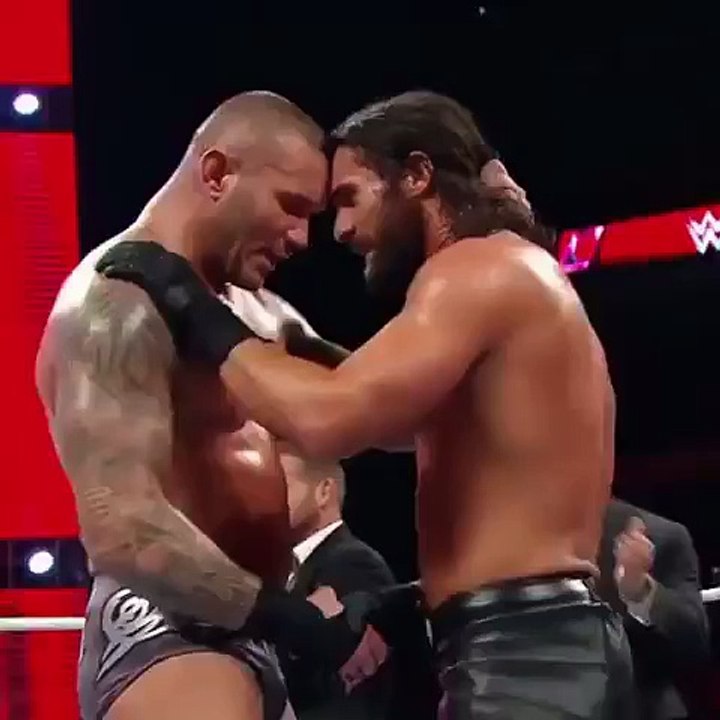 Randy Orton attack on Seth Rollins,Kane,Big show - All About WWE