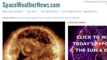 Solar Flare, Radiation Storm at Earth | S0 News Jan.2.2016