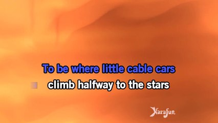 Karaoke I Left My Heart In San Francisco - Dean Martin *