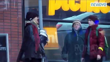 Dili direğe yapışıp kopunca...