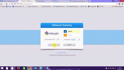 How do I change the IP address of my camera?