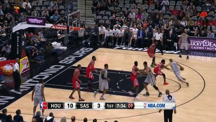 Скачать видео: James Harden Elbows Danny Green & Scores | Rockets vs Spurs | January 2, 2016 | NBA 2015-16 Season