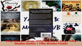 PDF Download  Fifty Shades Trilogy Fifty Shades of Grey  Fifty Shades Darker  Fifty Shades Freed PDF Online