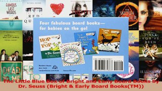 PDF Download  The Little Blue Box of Bright and Early Board Books by Dr Seuss Bright  Early Board Read Full Ebook