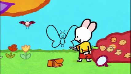 Dibujos animados para niños - Louie dibujame una mariposa HD