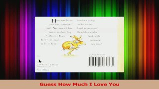 PDF Download  Guess How Much I Love You Read Full Ebook